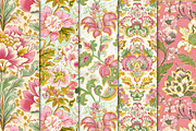 Floral Ephemera Boho Printable Paper, a Pattern Graphic by Maishop (Thumbnail 8 of 8)