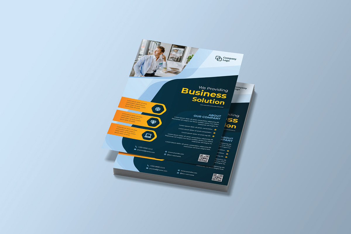Business Creative Flyer Template, a Flyer Template by rivatxfz (Photo 2 of 3)