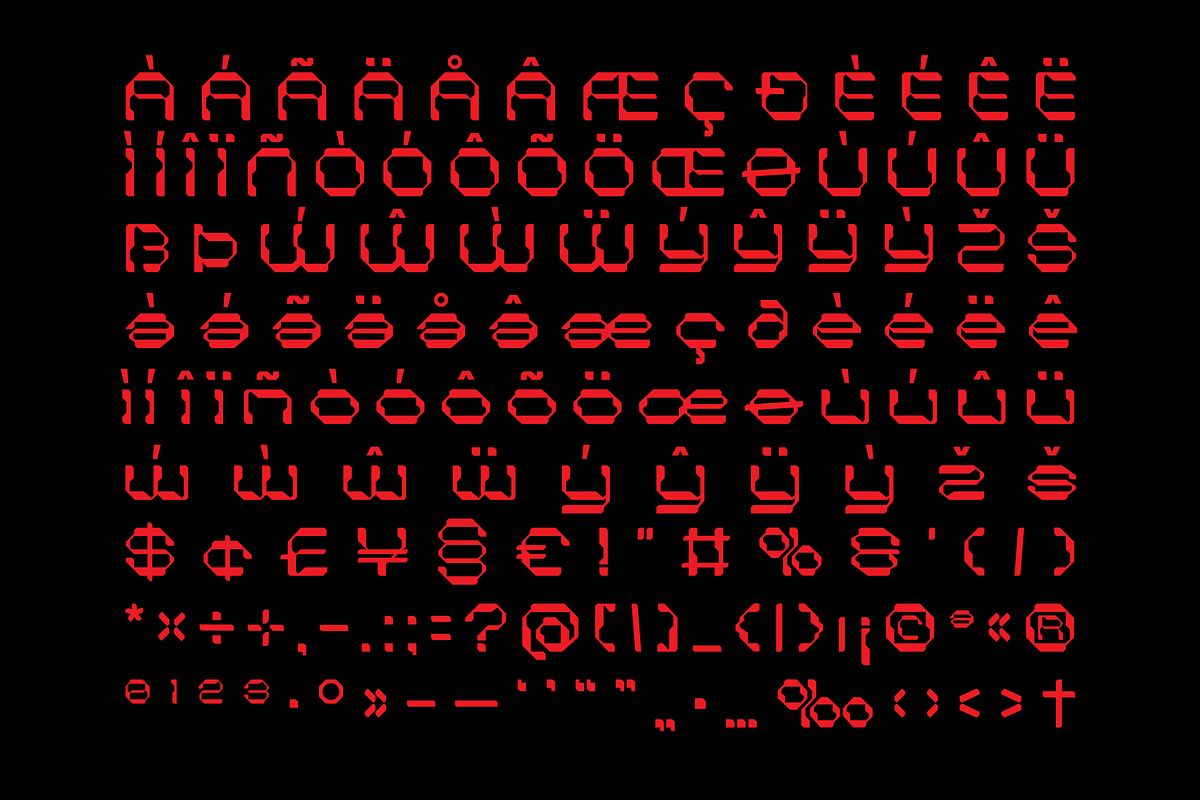 Neoform - Futuristic Font, a Sans Serif Font by limitype (Photo 8 of 12)