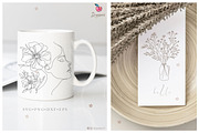 Floral Line Art illustration svg 150, an Illustration by Drawberx (Thumbnail 8 of 13)