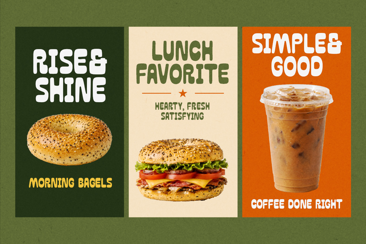 Toasted Avenue Vintage Deli Font, a Script Font by Littlehand (Photo 4 of 9)