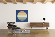 Retro Muted Sunset, an Object Graphic by Kuya Carthy Art + Design (Thumbnail 3 of 4)