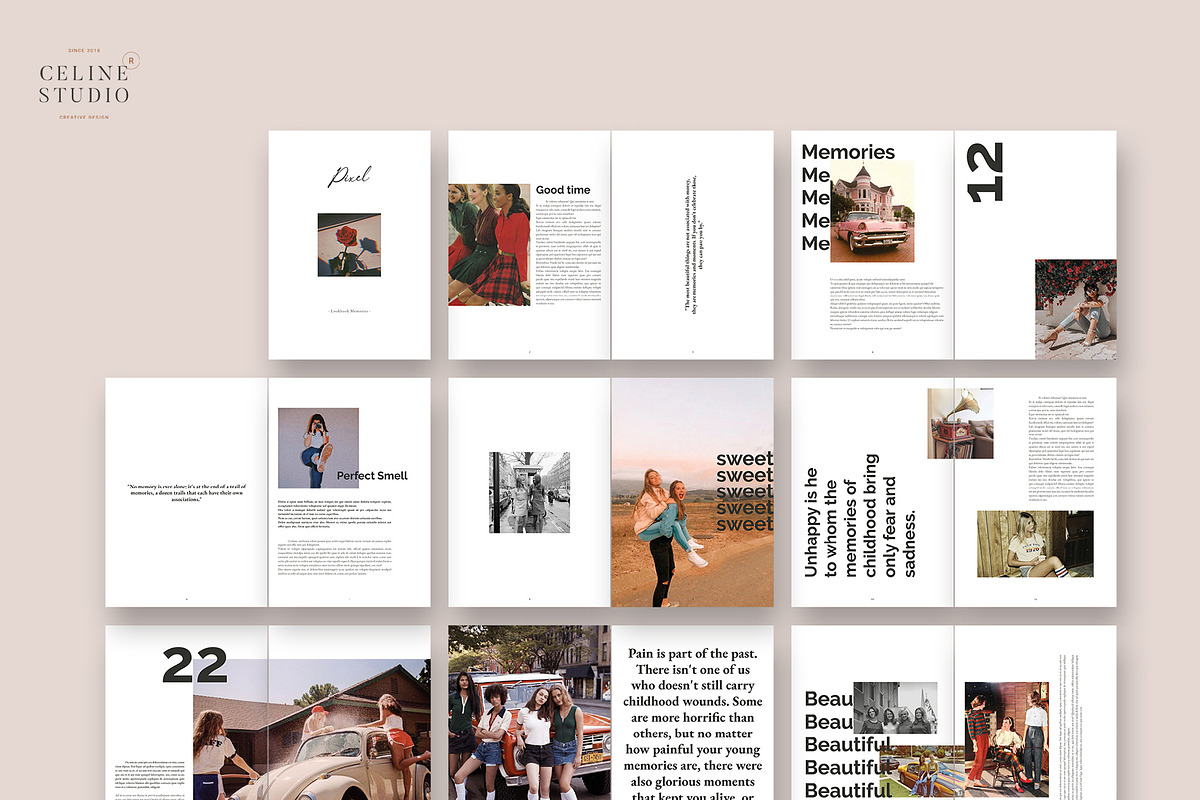 Memories Lookbook, a Brochure Template by Celine Studio (Photo 10 of 10)