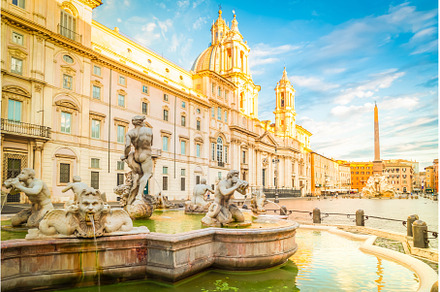Piazza Navona, Rome, Italy, an Architecture Photo by Neirfy
