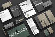 Modern Stationery Branding Mockup, an Advertising Mockup by East Gallery (Thumbnail 2 of 15)