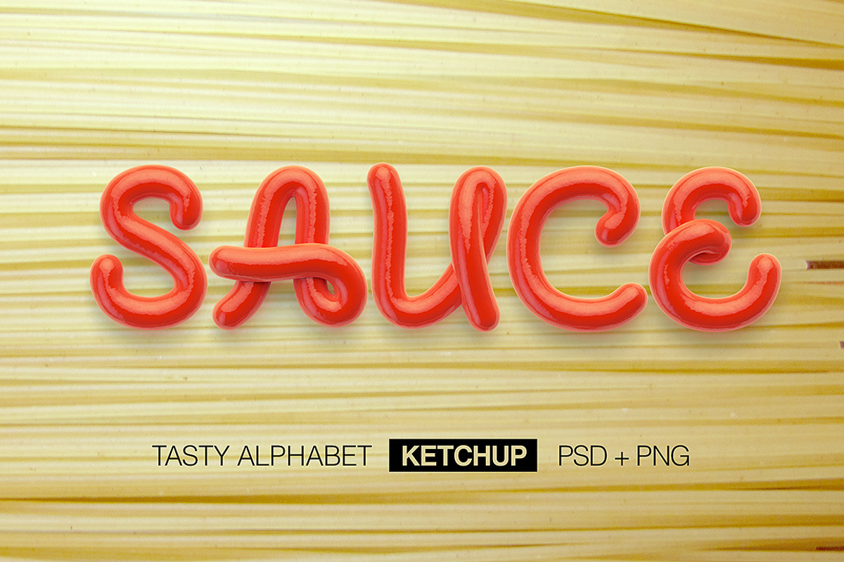 Tasty letters font preview 3