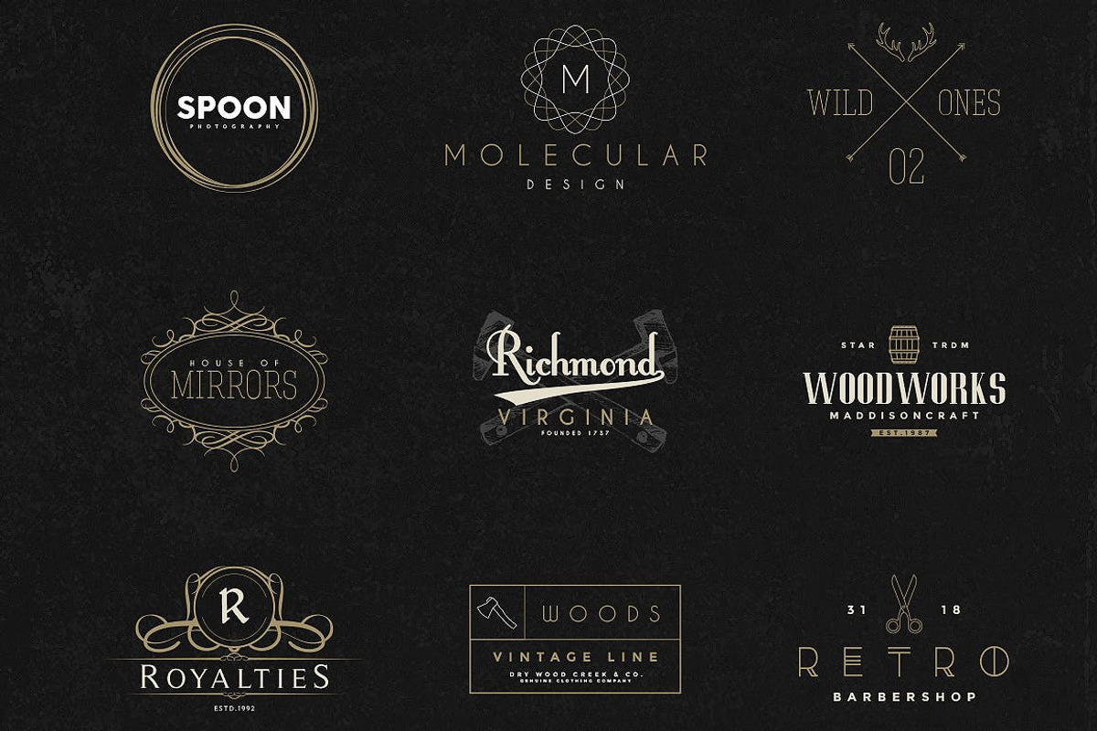 Premium Logo Element Kit, a Branding & Logo Template by UInstrument (Photo 12 of 12)