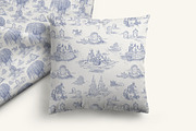 Spooky Toile Halloween Patterns PNG, a Pattern Graphic by Ette Design (Thumbnail 5 of 8)