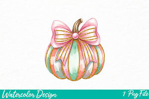 Brushstroke Pumpkin png, an Illustration by Watercolor design