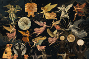 Vintage celestial in engraving style, a Decorative Illustration by Chikovnaya (Thumbnail 4 of 16)