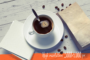 Coffee Scene Mockup