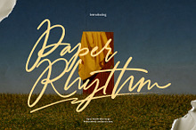 Paper Rhythm - Handwritten Script