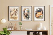 180 Kids Nursery Wall Art Posters, a Poster Template by Design By Hira (Thumbnail 10 of 19)