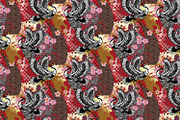 Crane. Seamless abstract pattern, a Pattern Graphic by Designs by Helen Trupak (Thumbnail 1 of 3)