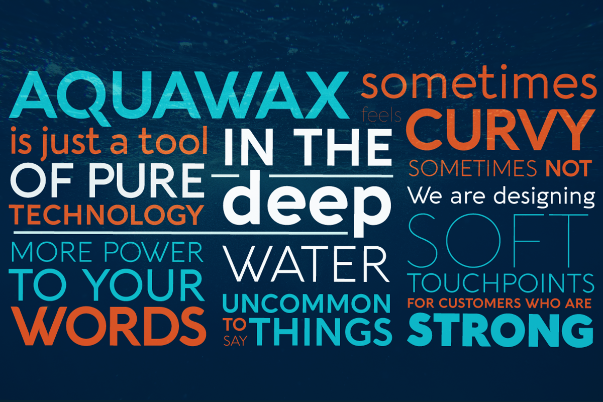Aquawax Pro - 27 fonts, a Sans Serif Font by Zetafonts (Photo 10 of 15)