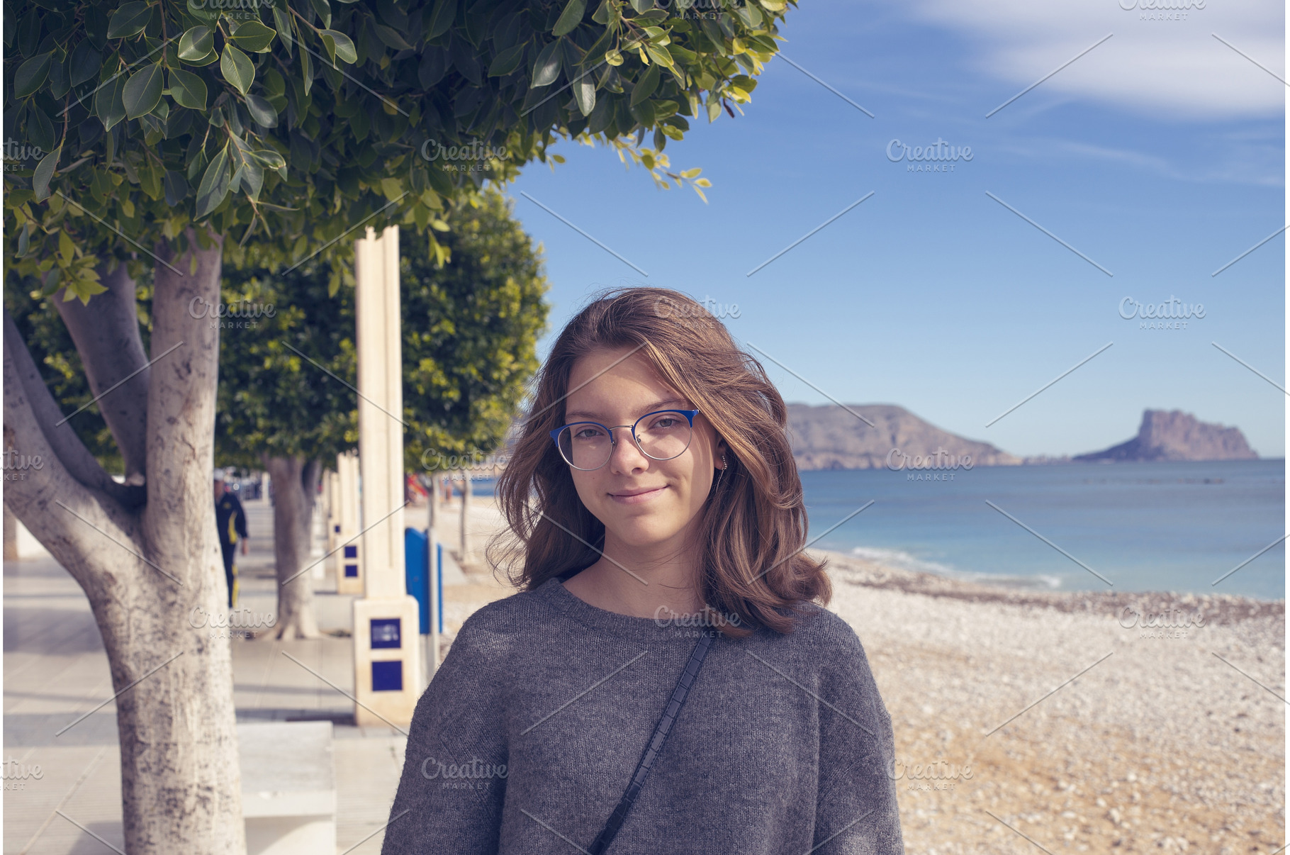 Close up portrait of beautiful young, a Person Photo by Diary of impressions