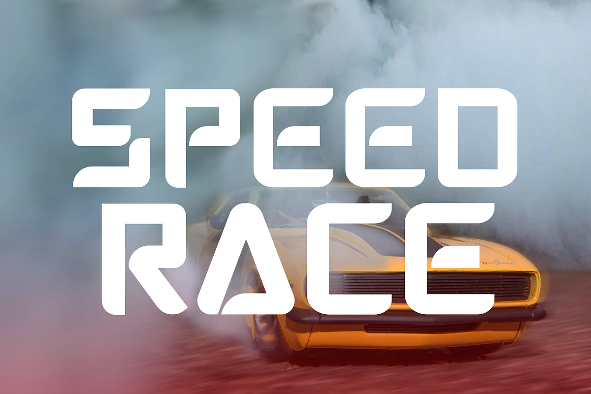 Sport Racing is Sport font, a Sans Serif Font by Brown Cupple (Photo 3 of 8)