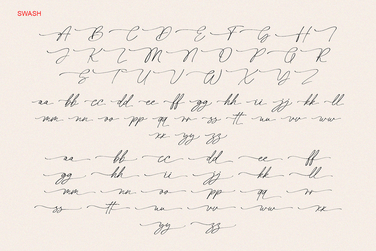 Adora Morgutten - Ink Calligraphy, a Script Font by Myn Type (Photo 17 of 18)