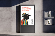 Digital Billboard Mockup, an Advertising Mockup by Farabion Studio (Thumbnail 1 of 4)