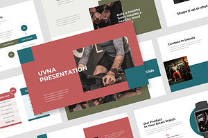 Uvna : Gym & Fitness Powerpoint