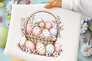 Watercolor Easter Bunny Clipart Bund, an Illustration by GatewayDesign (Thumbnail 7 of 11)