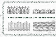 Garden Set Brushes Ornaments, a Brush Add-On by Piro Concept (Thumbnail 5 of 6)
