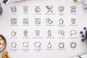 Planner Lite - Hand Drawn Icons