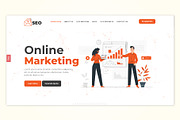 Marketer Elementor Template Kit, an UI Kit Template by Pabzzy Templates (Thumbnail 2 of 6)