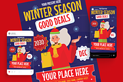 Winter Season Good Deals Flyer Set, a Flyer Template by Annora Studio (Thumbnail 6 of 6)