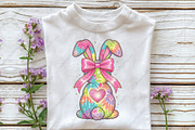 Brushstroke Easter Png, Easter Bow, an Illustration by CraftArtStudio (Thumbnail 2 of 4)