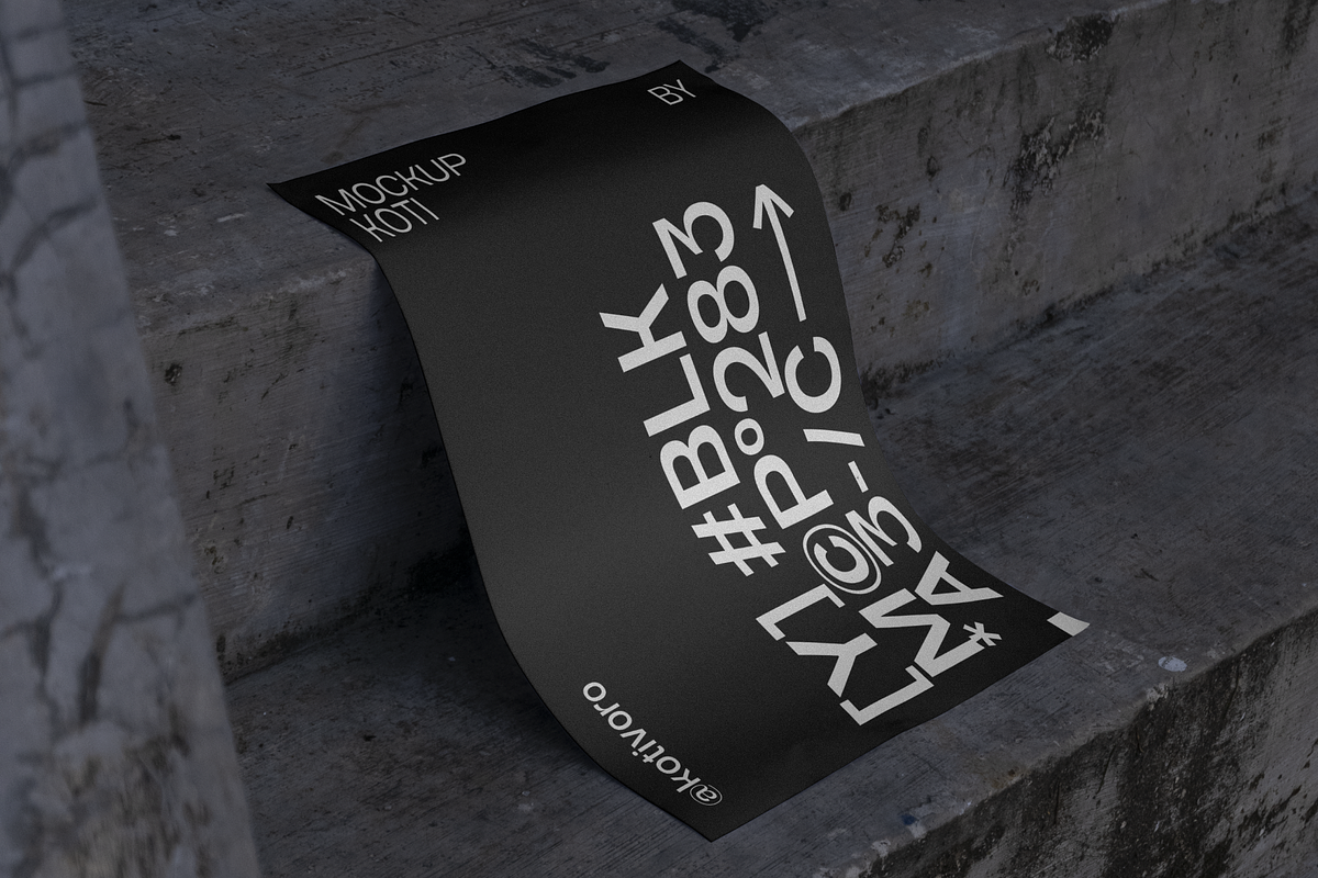 Poster Mockup [Y] 11, a Mockup by Kotivoro (Photo 2 of 3)