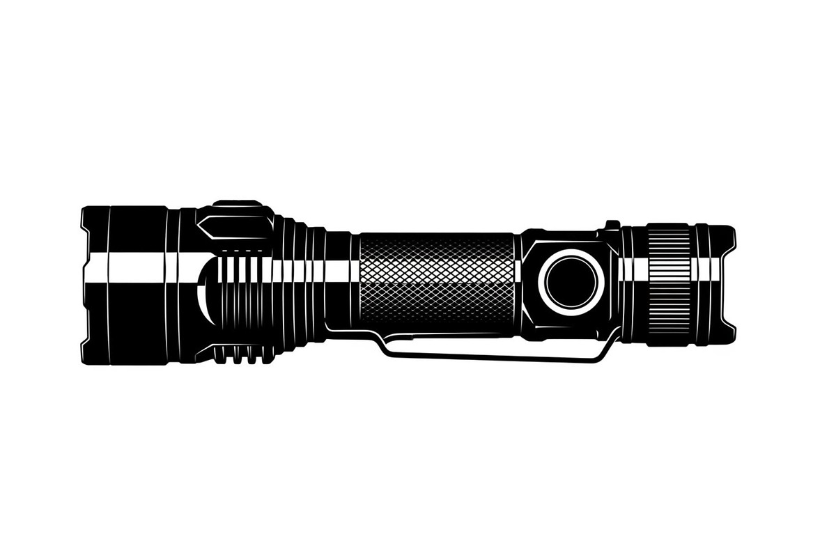 Tactical Flashlight Silhouettes, a Graphic by musafir_fashion (Photo 8 of 14)