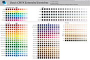 CMYK Extended Swatches-Illustrator, a Palette Add-On by Industrial Artworks (Thumbnail 2 of 5)