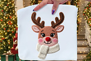 Yarn Crochet Reindeer  Png, an Illustration by Craft Nest (Thumbnail 1 of 5)
