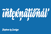 Diaphane, a Script Font by Eurotypo (Thumbnail 4 of 4)