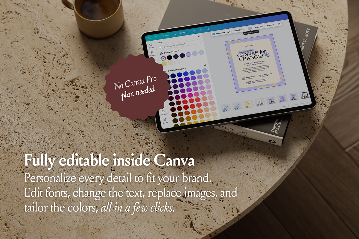 Brown Social Templates for Creators, a Social Media Template by CanvaTemplateClubCo (Photo 13 of 16)