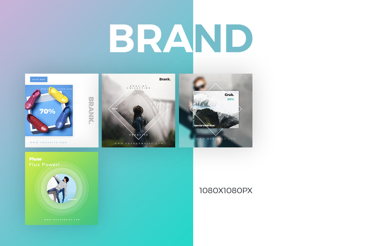 Brand - instagram Social Media, a Social Media Template by BlilDesign (Photo 4 of 4)