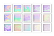 Pastel Holographic Backgrounds, a Texture Graphic by CL Creative Studio (Thumbnail 2 of 7)