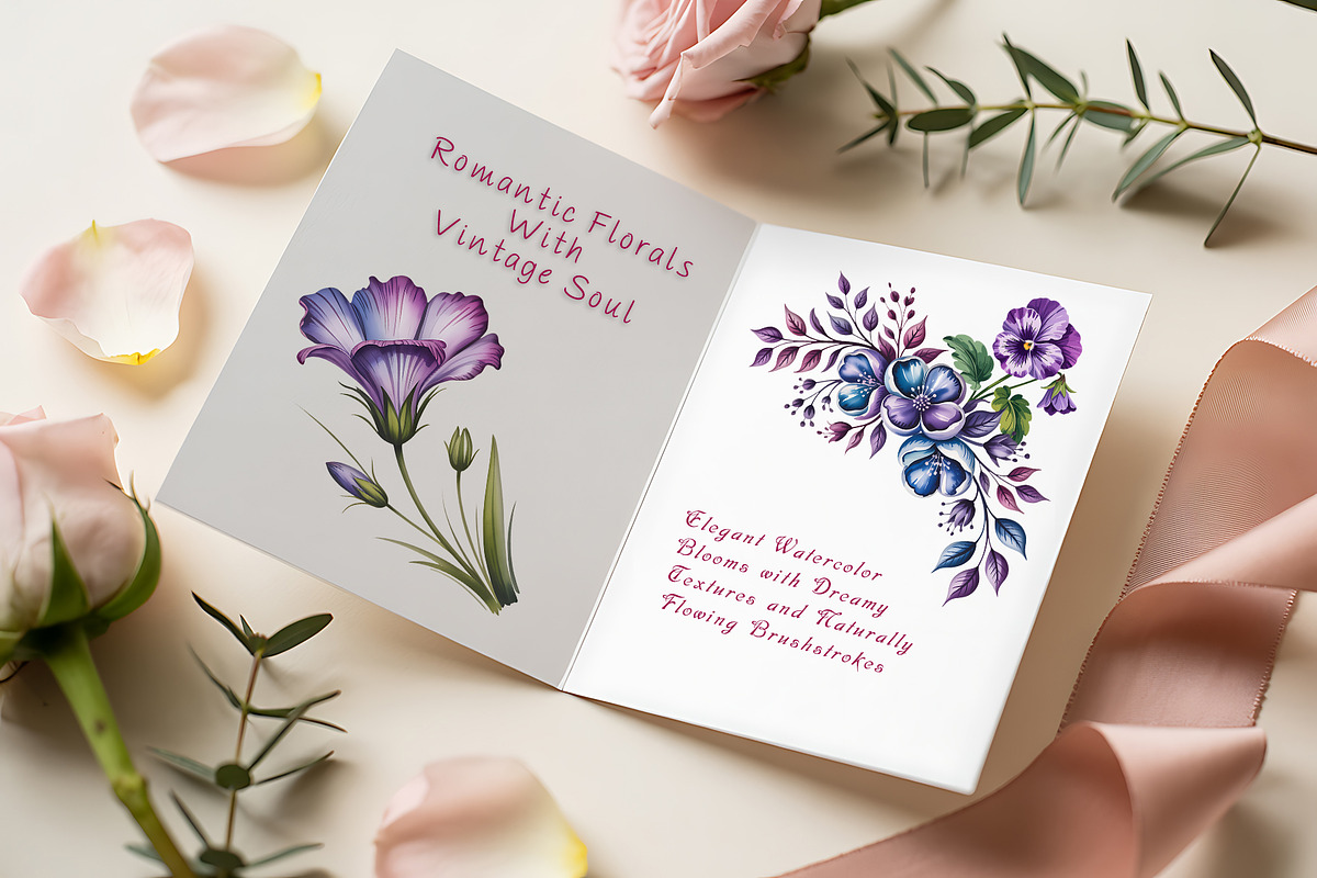 Watercolor Wildflower Flower, a Decorative Illustration by ForhadGFX (Photo 2 of 12)