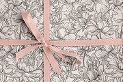 My lovely peonies. Color & B&W, an Illustration by Lisla (Thumbnail 7 of 11)