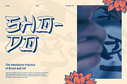 Zaragi - 4 Japanese Korean Font, a Handwritten Font by Pandeka Studio (Thumbnail 8 of 9)