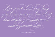 Mellintina Calligraphy, a Script Font by IM Studio (Thumbnail 5 of 6)