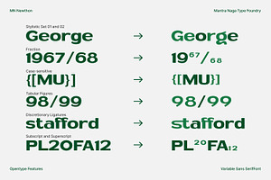 MN Newthon - Versatile Variable Font