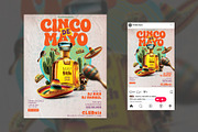 Cinco de Mayo Flyer Template, a Flyer Template by Hotpin (Thumbnail 2 of 2)