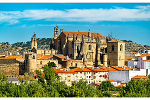 New Cathedral of Plasencia in Spain, an Architecture Photo by Leonid Andronov