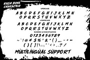 Rush Zone - Handwritting Brush Font, a Handwritten Font by Afkari Studio (Thumbnail 10 of 10)
