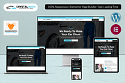 Car Wash & Auto Mechanic Template, a WordPress Template by HasnainDEV (Thumbnail 1 of 5)