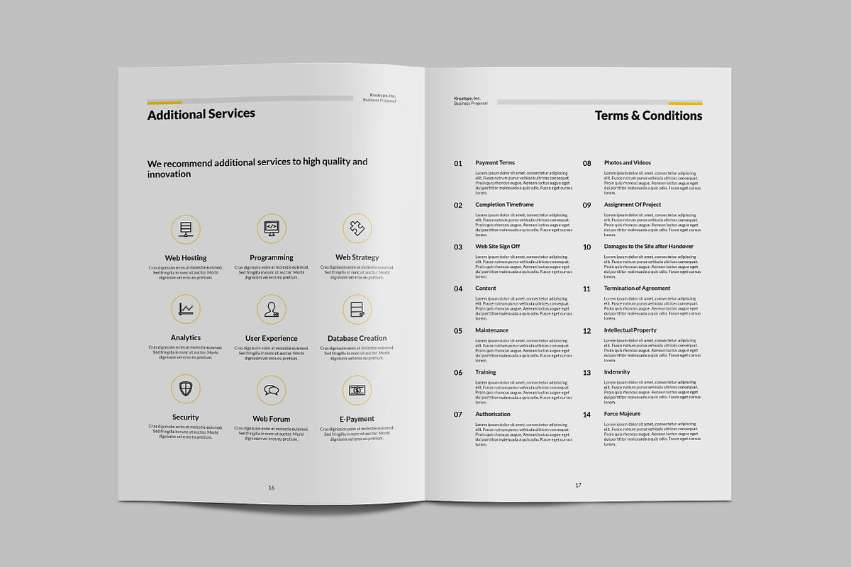Kreatype Proposal, a Brochure Template by Kreatype Studio (Photo 13 of 15)