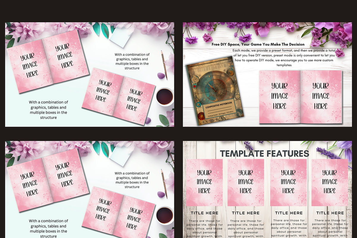 Book Mockup Templates for KDP A Plus, a Merchandise Mockup by LA Design (Photo 5 of 10)