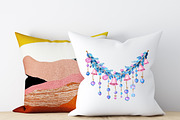 Pink and Blue Christmas Clipart, a Graphic by designcity5 (Thumbnail 4 of 5)